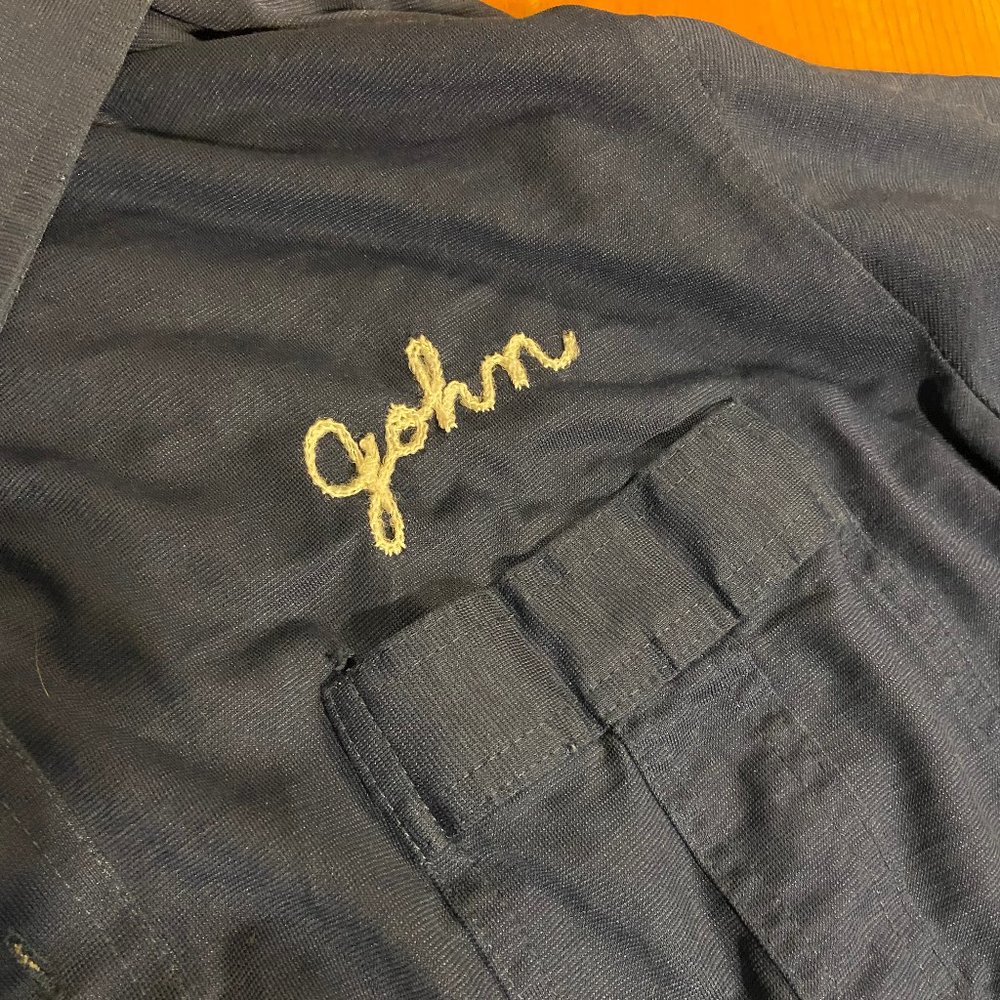 Vintage Monogrammed Button Down - image 3